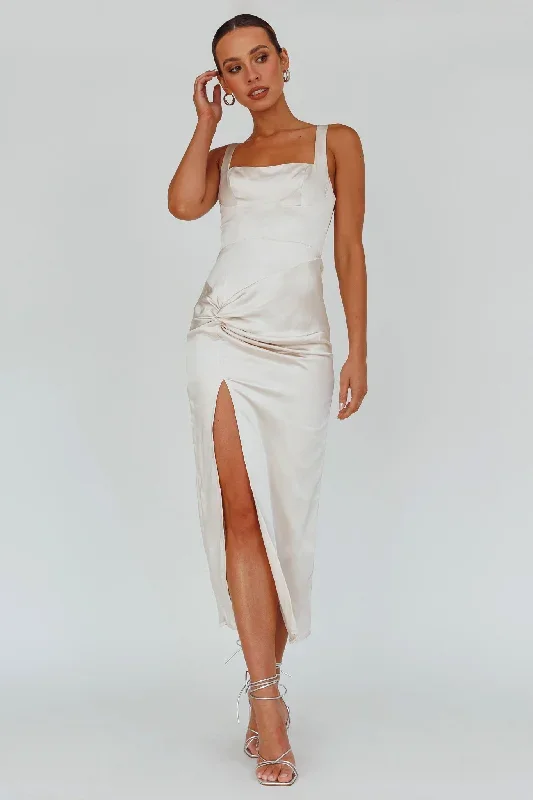 kristin-knotted-waist-split-midi-dress-champagne