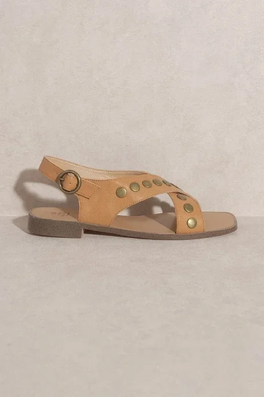 kylie-studded-cross-band-sandal-tan