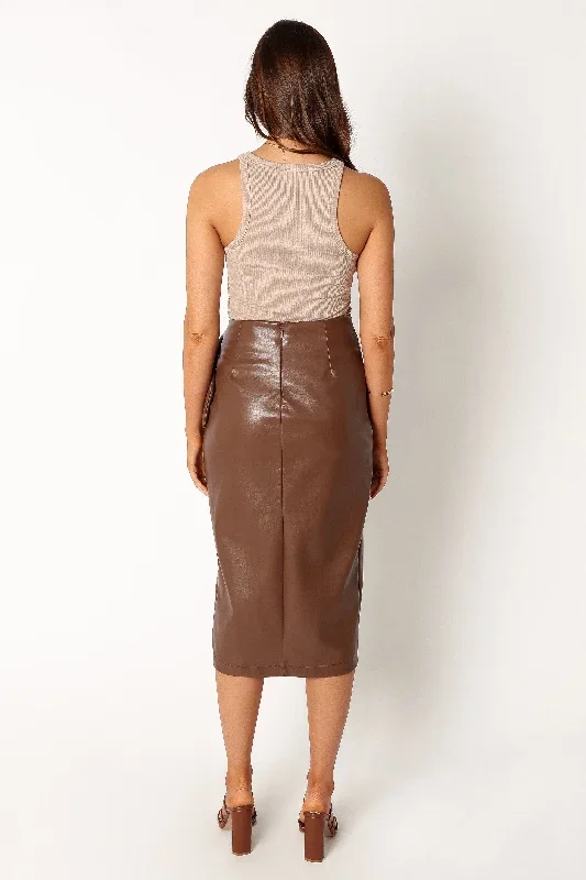 landry-faux-leather-skirt-brown