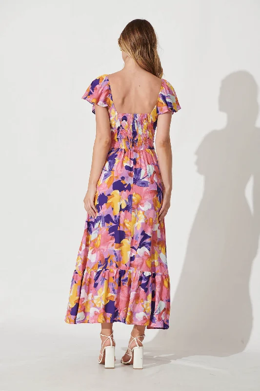 lilith-midi-dress-in-pink-and-purple-print