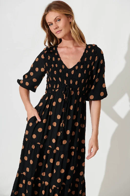 linda-midi-dress-in-black-with-brown-spot