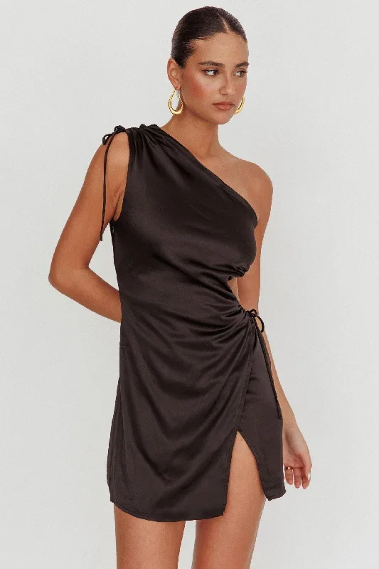 lyon-ruched-cut-out-mini-dress-black