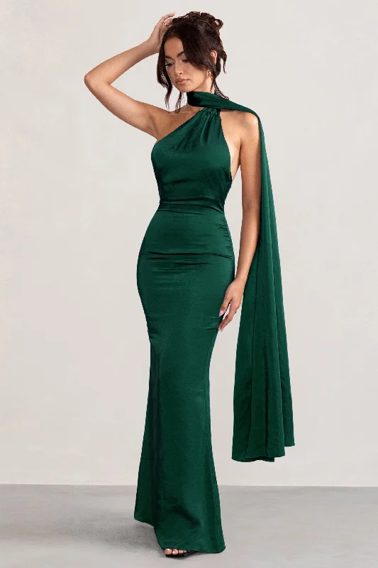 mademoiselle-bottle-green-satin-asymmetric-scarf-neck-backless-maxi-dress-cl127576047