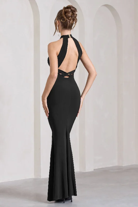 malika-black-sleeveless-halter-neck-maxi-dress-cl129777002