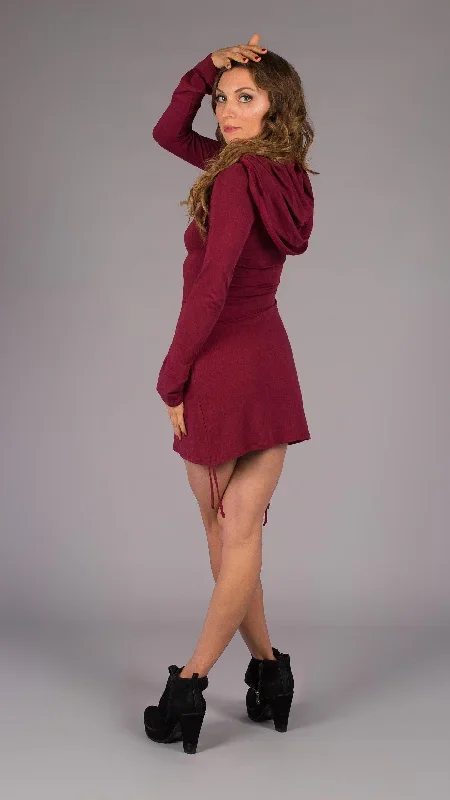 maroon-bamboo-long-sleeve-huntress-dress