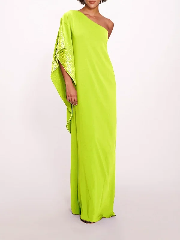 One Shoulder Kaftan