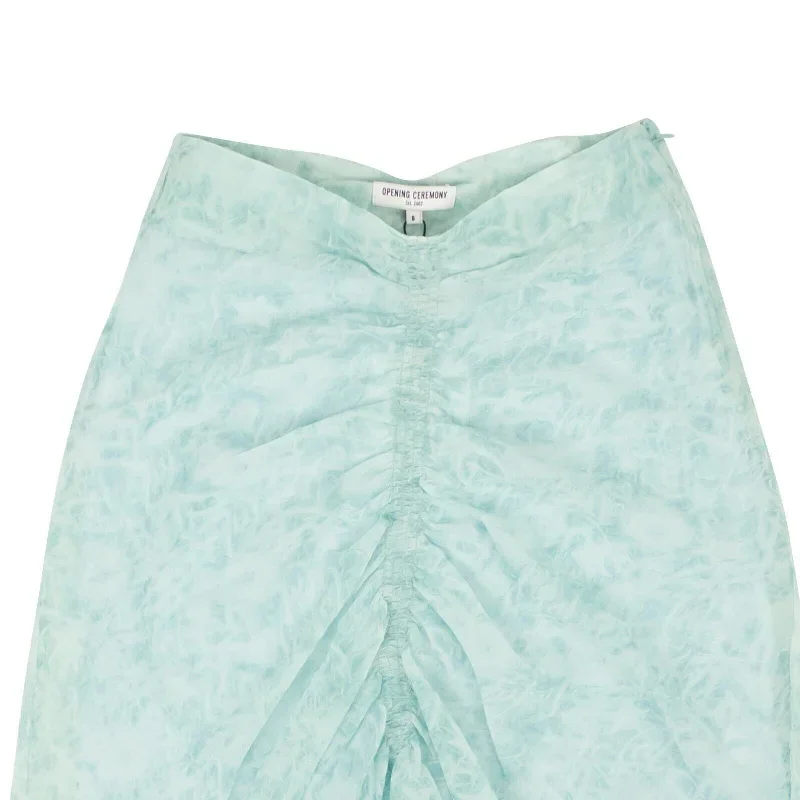 opening-ceremony-crinkle-skirt-blue