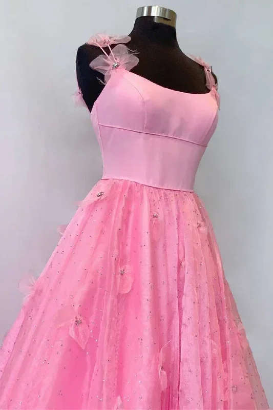 pink-3d-floral-lace-scoop-neck-a-line-prom-dress