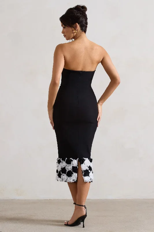 ramona-black-bodycon-sweetheart-midi-dress-with-floral-trim-cl132025002