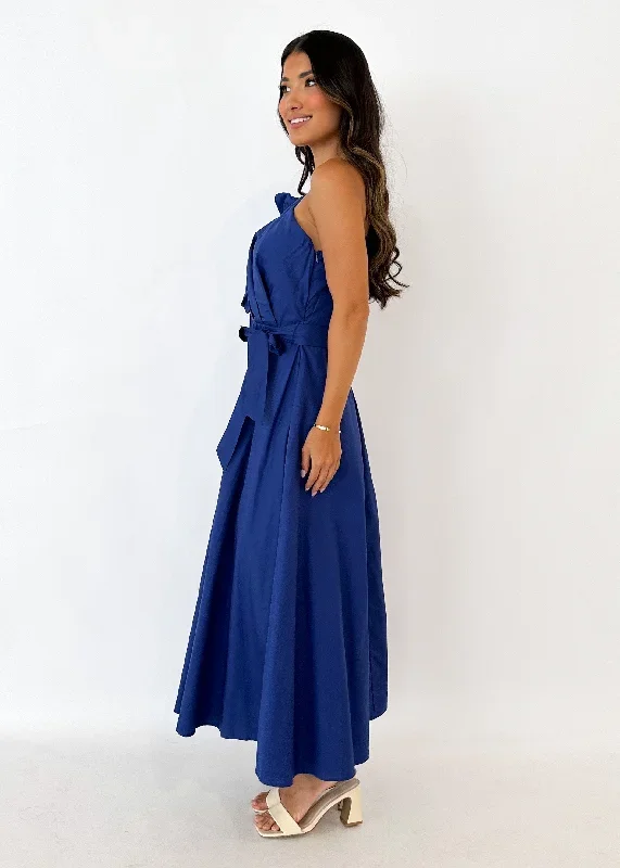 rowler-one-shoulder-midi-dress-navy