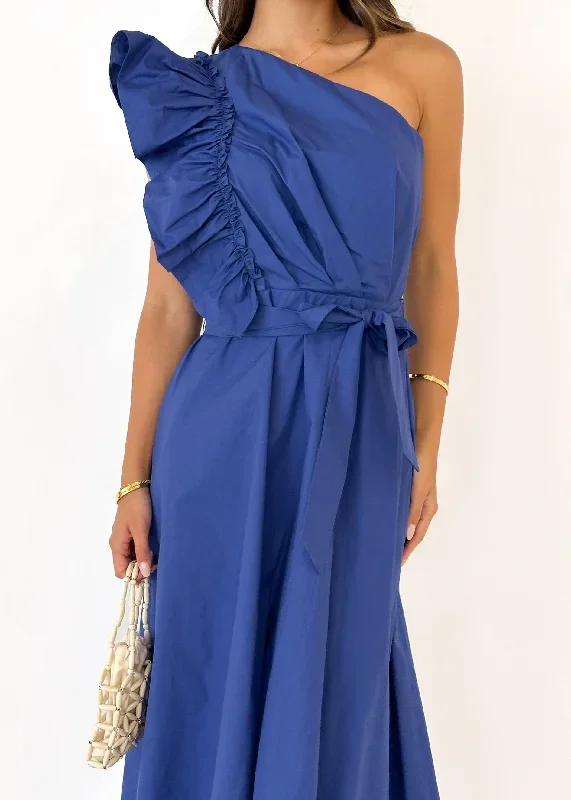 rowler-one-shoulder-midi-dress-navy