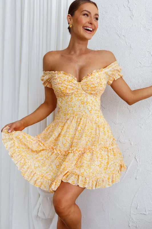 run-the-world-off-shoulder-mini-dress-floral-yellow