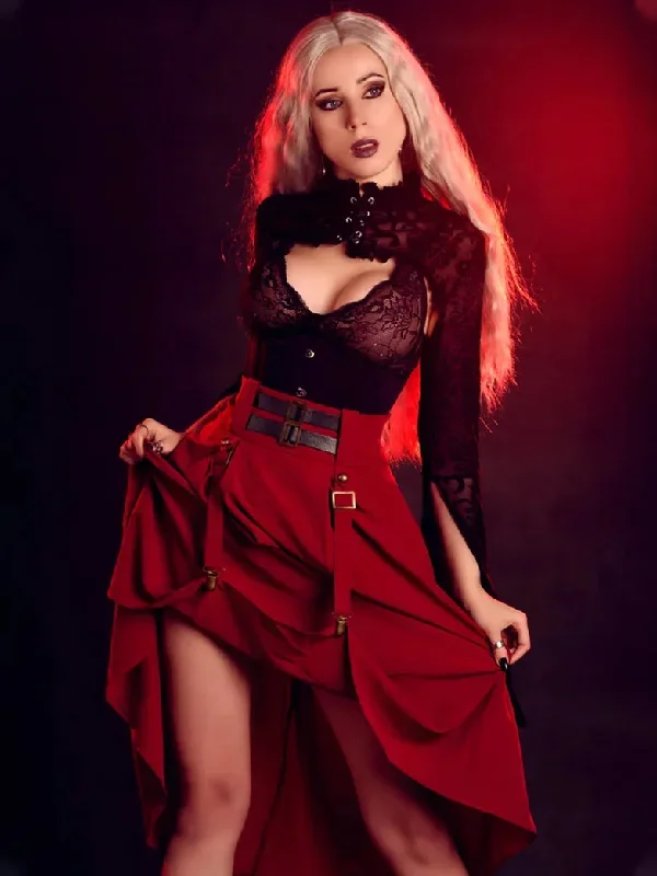 scarlet-darkness-women-renaissance-swing-skirt-elastic-high-waist-flared-a-line-midi-skirt