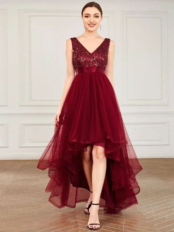 sequin-bodice-tulle-high-low-evening-dress-with-ribbon-waist-ee0147a