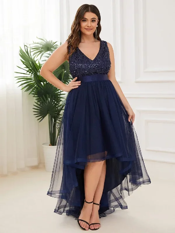 sequin-bodice-tulle-high-low-evening-dress-with-ribbon-waist-ee0147a