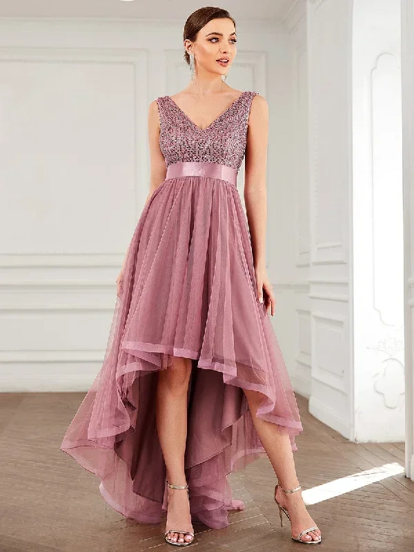 sequin-bodice-tulle-high-low-evening-dress-with-ribbon-waist-ee0147a