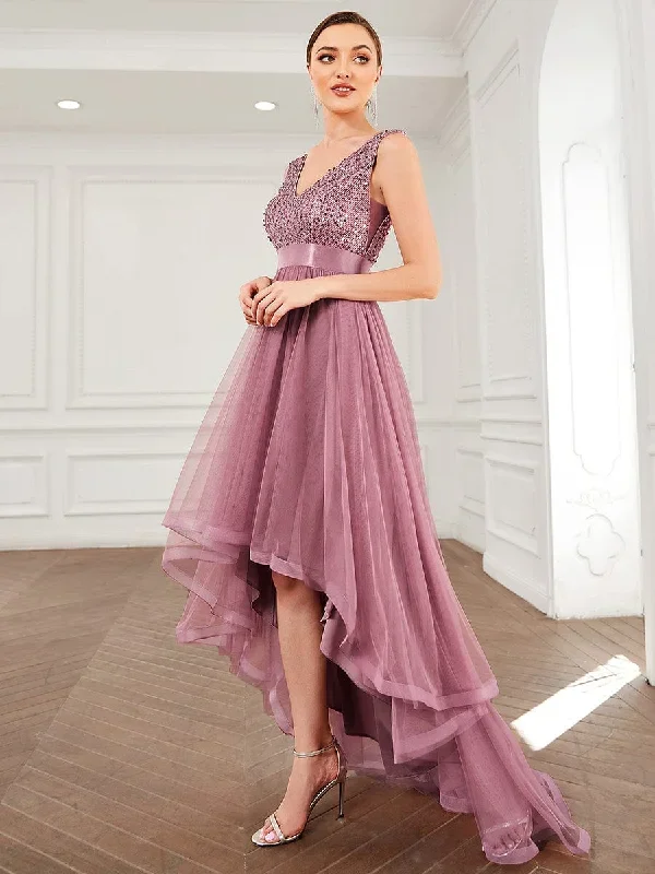 sequin-bodice-tulle-high-low-evening-dress-with-ribbon-waist-ee0147a