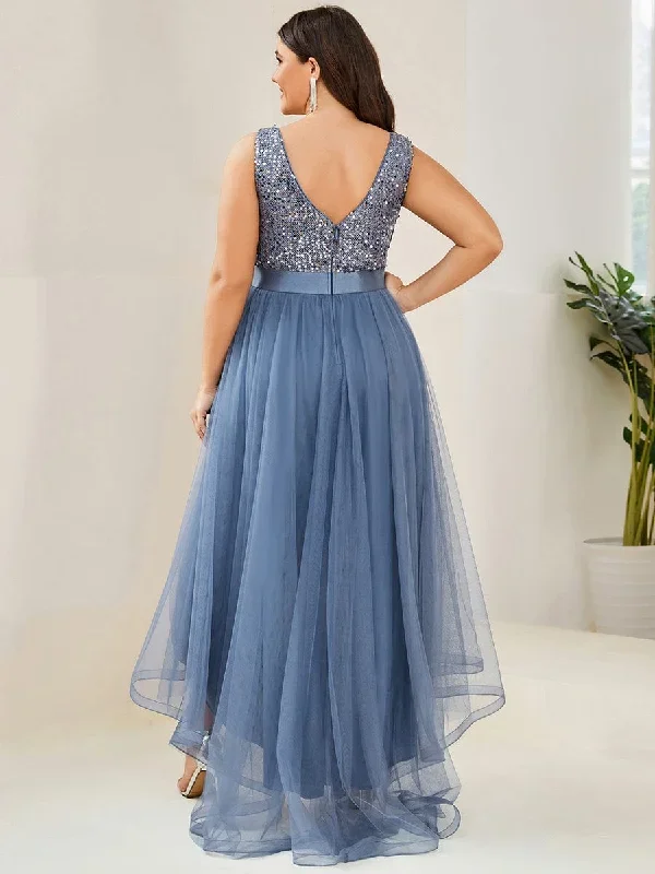 sequin-bodice-tulle-high-low-evening-dress-with-ribbon-waist-ee0147a