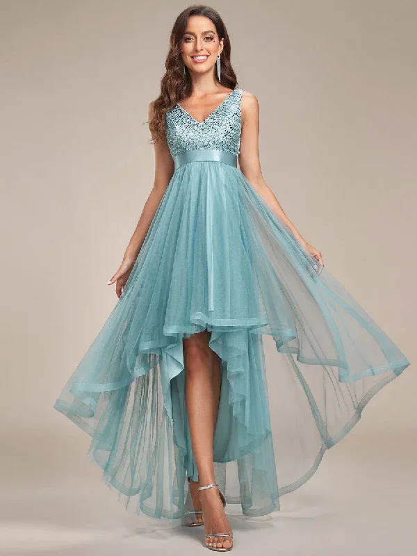 sequin-bodice-tulle-high-low-evening-dress-with-ribbon-waist-ee0147a