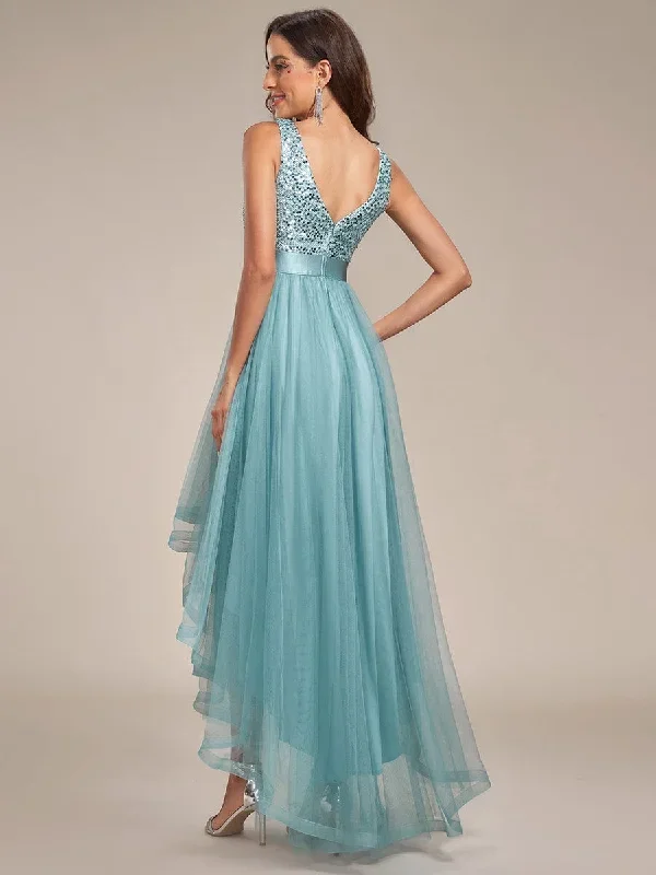 sequin-bodice-tulle-high-low-evening-dress-with-ribbon-waist-ee0147a