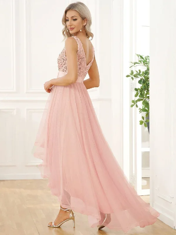 sequin-bodice-tulle-high-low-evening-dress-with-ribbon-waist-ee0147a