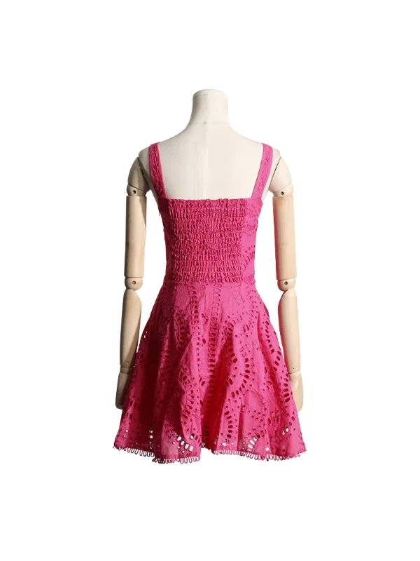 shai-embroidered-hollow-mini-dress-in-hot-pink