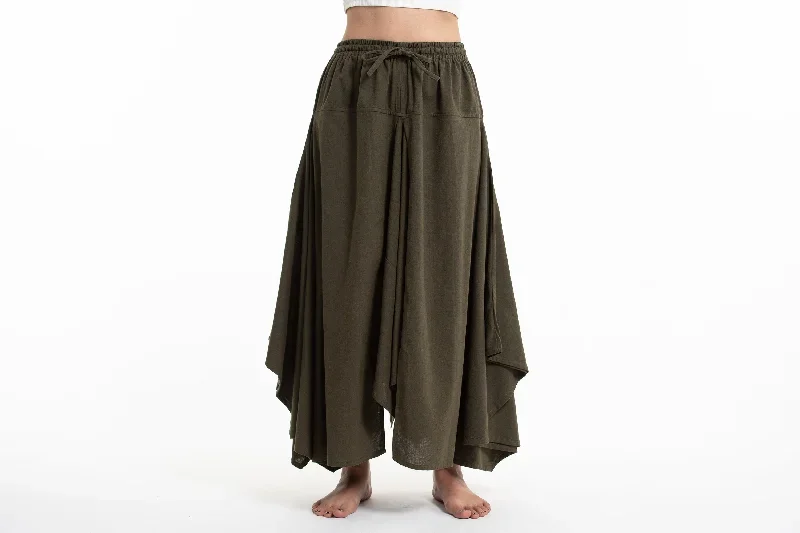 solid-color-cotton-handkerchief-midi-skirt-in-olive