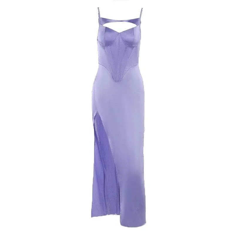 solid-satin-hollow-out-slit-backless-corset-midi-dress