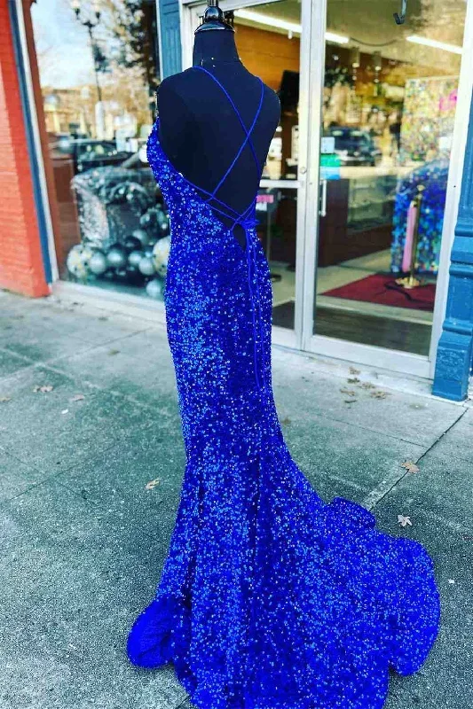 straps-mermaid-royal-blue-seqins-long-prom-dress