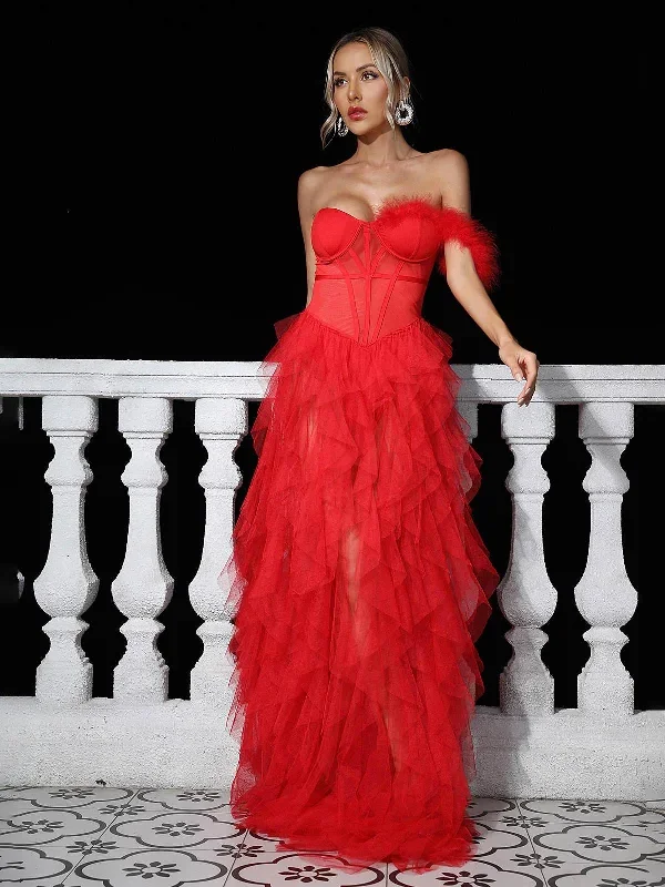 titania-one-shoulder-tulle-maxi-dress-in-red