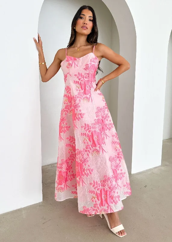 tralentina-midi-dress-pink-brocade