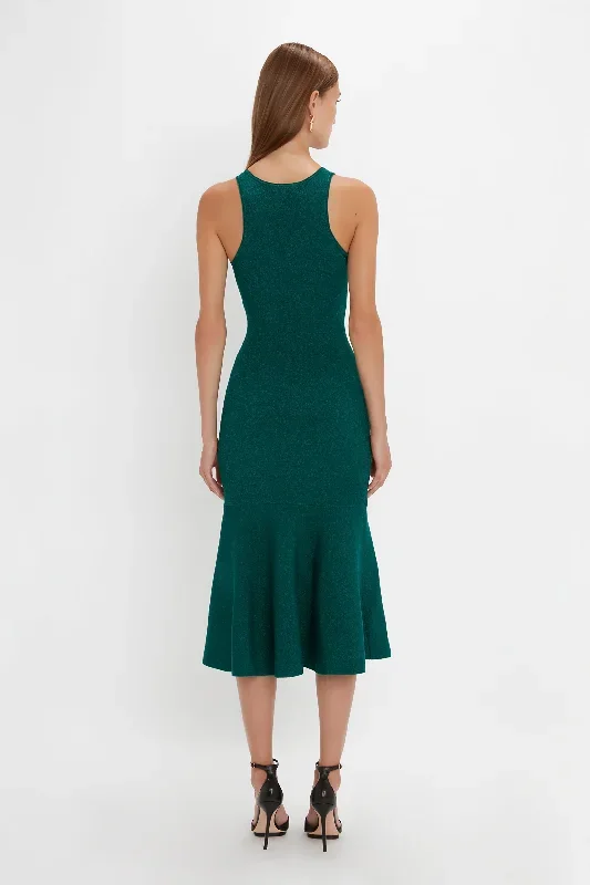 vb-body-sleeveless-dress-in-lurex-green