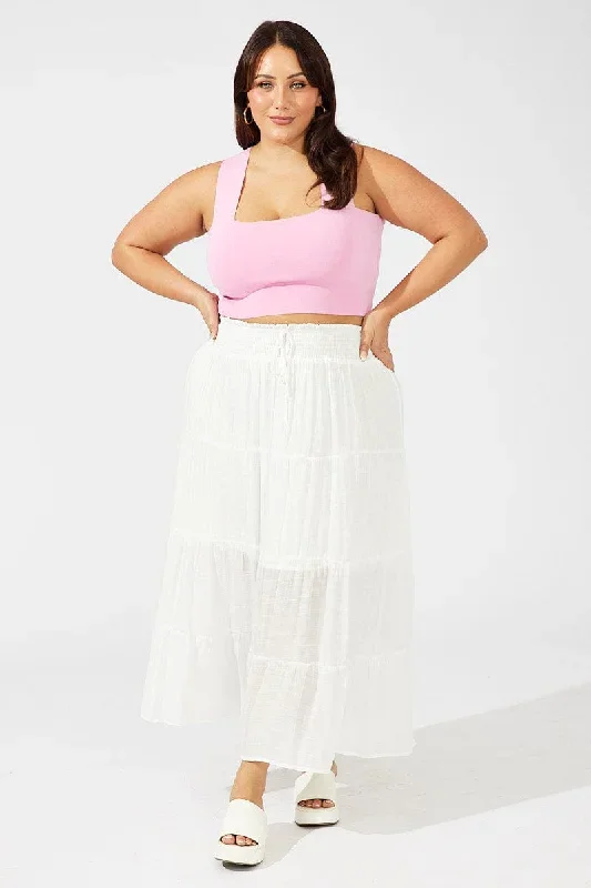 white-shirred-waist-tie-maxi-skirt-csl32229-81a-1